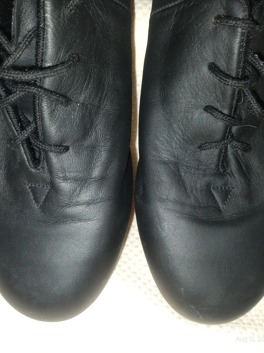 Bloch Shockwave #2 Black Women's Leather Tap Shoes Size 7